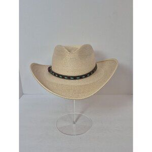 Charlie 1 Horse by Lainey Wilson Mixed Weave Straw Cowboy Hat Women's Large